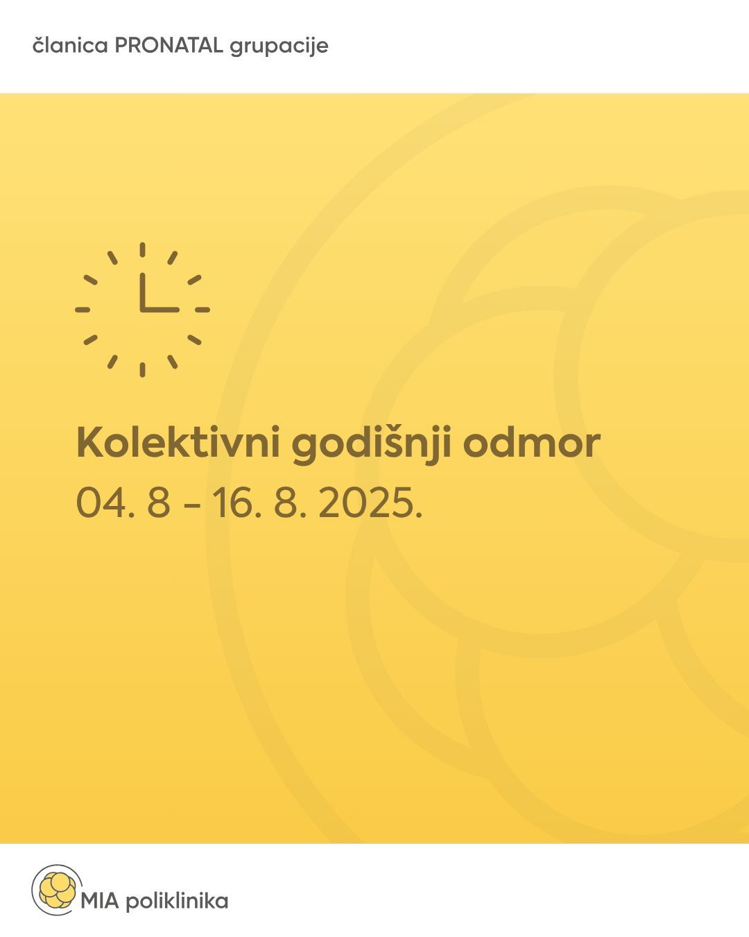 KOLEKTIVNI GODIŠNJI ODMOR